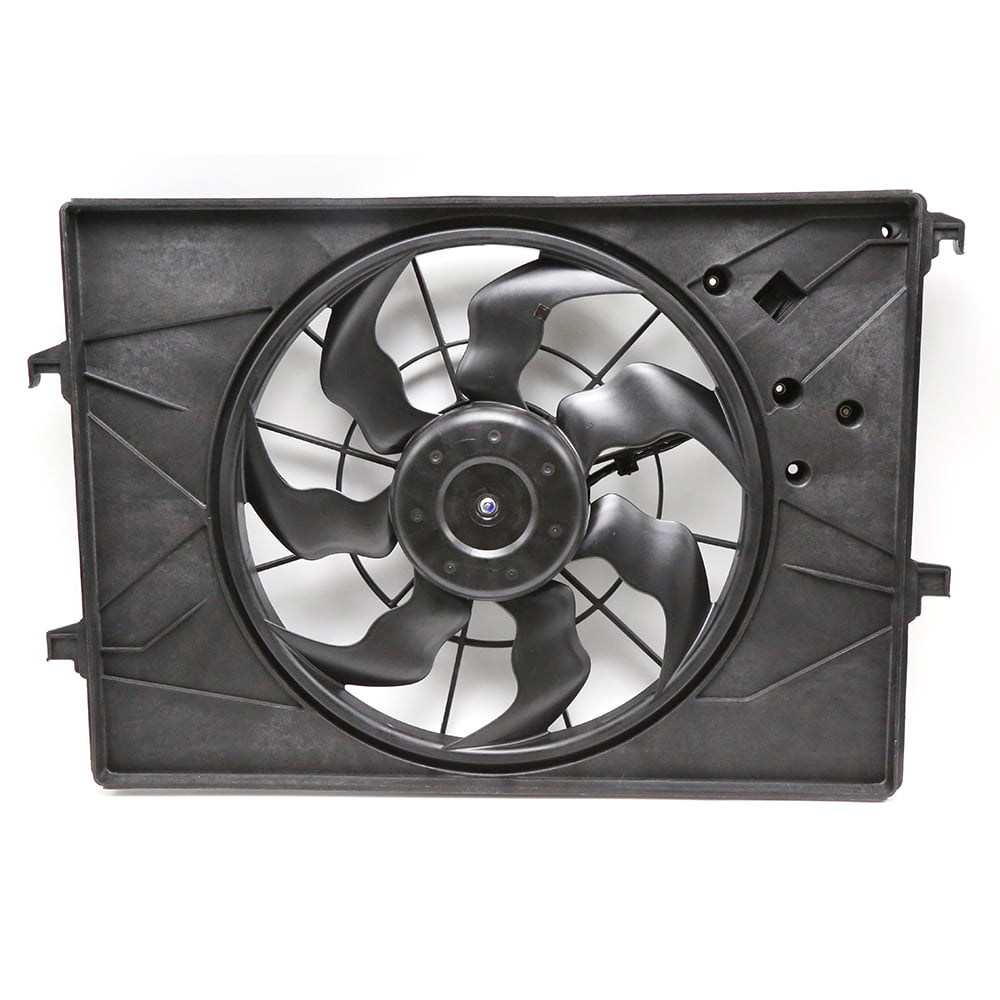Cụm quạt làm mát tản nhiệt OE 2078001400 Fit Geely Emgrand (Model 2018) GL/GS 1.8 – Có quạt làm mát bằng điện trở
